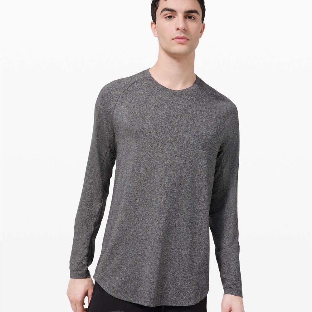 Lululemon Drysense Men's Gray Long Sleeve Shirt